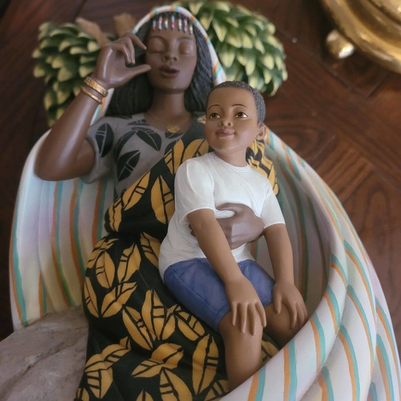 KEITH MALLETT Griot Large Figurine # 78/5000 - Picture 7 of 9